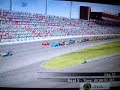NASCAR 08- (PS2) Another angle 3 wide photo finish