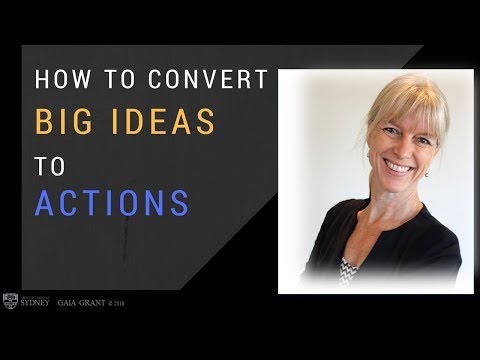 Gaia Grant: How To Convert Big Ideas Into Action (+endorsement)