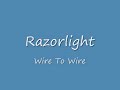 razorlight's new single wire to wire