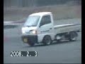 سباق سيارات عجيب فيه دباب سوزوكي