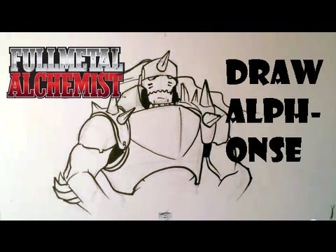 how to draw fullmetal alchemist