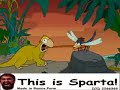 This is Sparta (Gomer Simpson Evolution)