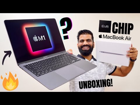 Apple M1 Chip MacBook Air 2020 Unboxing & First Look - Crazy Powerful Machine🔥🔥🔥
