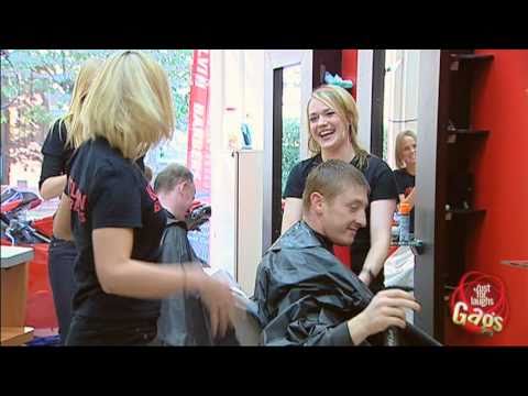 Water Spraying Hairdressers