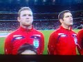 England V Switzerland 6th Feb 2008 - National Anthem England V Switzerland 6th Feb 2008 - National Anthem