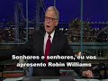 robin williams no Late Show