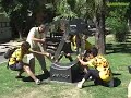 Escultura contra los desmontes