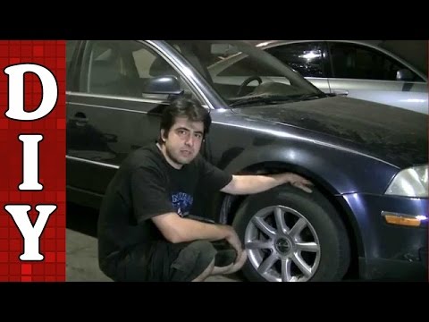 how to fit cv joint on vw passat