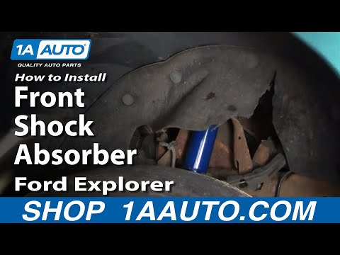 How To Install Replace Front Shock Absorber Ford Explorer Ranger Mountaineer 95-05 1AAuto.com