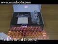 Teclado virtual CL800BT (Bluetooth) - Mini Review - MundoPDA