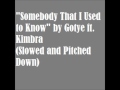 Gotye – Somebody That I Used to Know