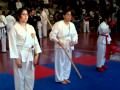 2010-05-21 | Premiacin categora Kobudo Damas. 16/05/2010 ~> 1 lugar: Mara Francisca Moraga- 2 lugar: Mara Antonieta Moraga ()