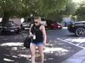 Hilary Duff At José Neira Salon