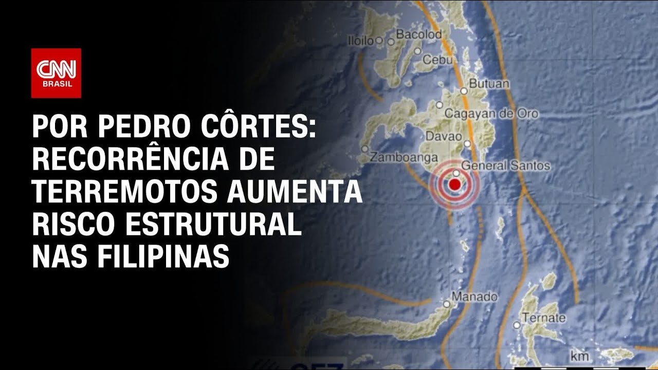 Análise: Recorrência de terremotos aumenta risco estrutural nas Filipinas | LIVE CNN