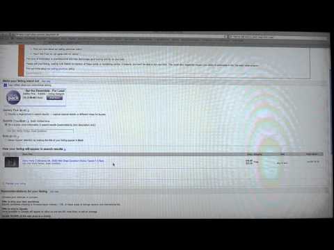 how to video on ebay