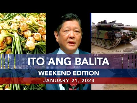 Play this video UNTV Ito Ang Balita Weekend Edition  January 21, 2023