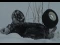 1/5 scale rc bigfoot in the snow