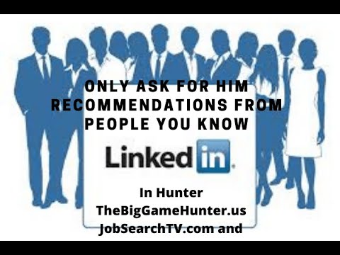 how to ask for recommendations on linkedin