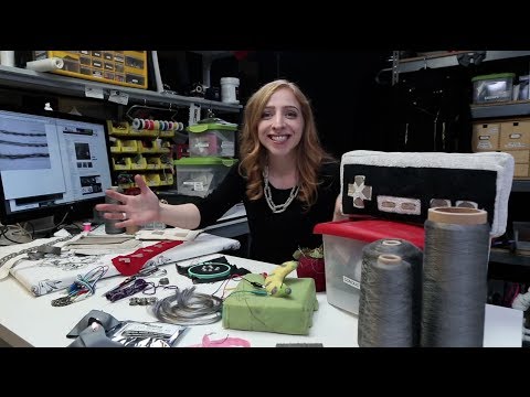 Conductive Textiles at Adafruit - Becky Stern Explains