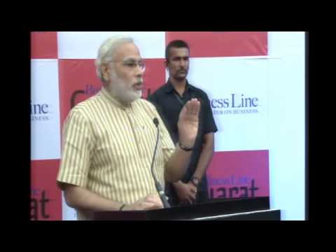 Shri Narendra Modi launches the Gujarat Edition of The Hindu Business Line in Ahmedabad