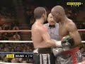 Calzaghe 'slaps' Hopkins Around