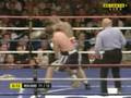 Calzaghe 'slaps' Hopkins Around