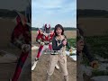 イバライガーが畑に来てくれたよ！！#かわいい #ファーム生活 #踊ってみた #農業