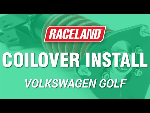 How To Install Raceland VW MK5/6 Golf Coilovers