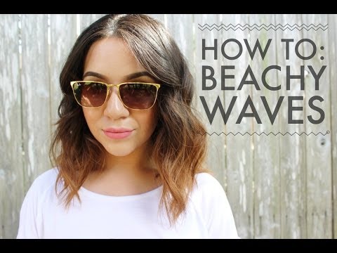 how to wavy hair pinterest