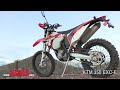 Middleweight Enduro Shootout Full stats and story: bit.ly We thrash-test three hardcore, street-legal enduros: The Beta 350 RS, Husqvarna TE310 and KTM 350 EXC-F. Find out which dual-sport come out on top of the comparison.