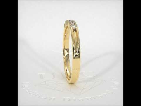 Золота каблучка з діамантами Артикул: Ю35035
