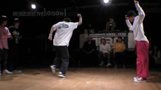 Ringo Winbee & RIO (エンジェライズ) vs ソラキ & TOY (G-FLOW) – WDC 2016 KANTO 2on2 DANCE BATTLE KIDS FINAL