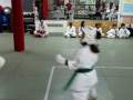 videos de Destiny Karate 1st fight for her brown belt test