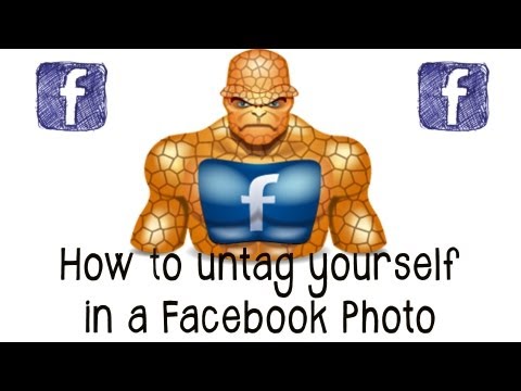 how to untag a facebook photo on iphone