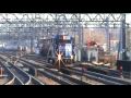 GP35 runs light through Stamford