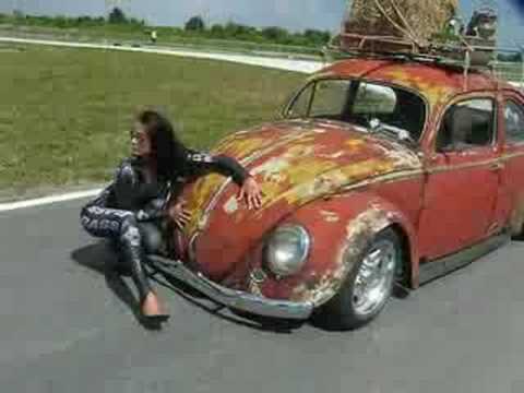 VW Garbus rat style beetle with porsche engine