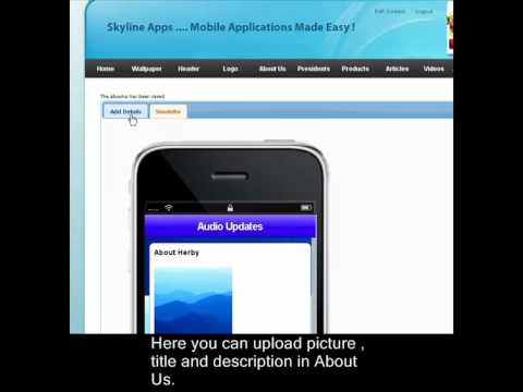 Skyline Apps mulitple Mobile App Link Feature