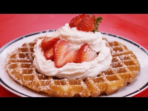 how to make waffles