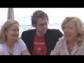 artist, activists, wyllie o hagan congratulate irish film maker brian deane on his winning babelgum's inaugural online competition, with his film 