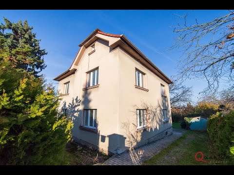 Video Prodej prvorepublikové vily, pozemek 896 m², Dr. Janského, Černošice