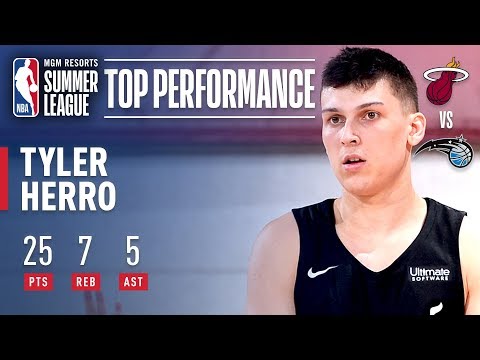 Video: Tyler Herro Does It All Once Again For MIA As The Heat Move To 3-0 | July 9, 2019