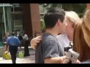 David Archuleta signing and chewing gum in Charlotte NC