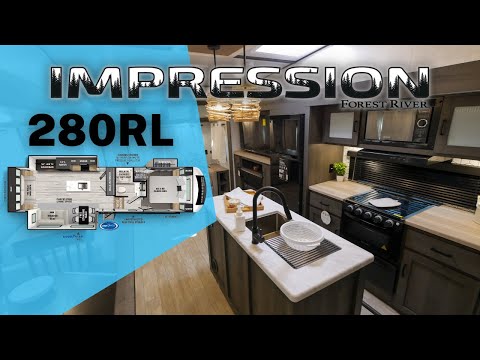 Thumbnail for Tour the 2023 Impression 280RL Fifth Wheel Video