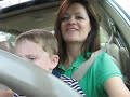 four year old drives mom  home