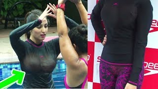 This is what yami looks like  Yami Gautam swimming