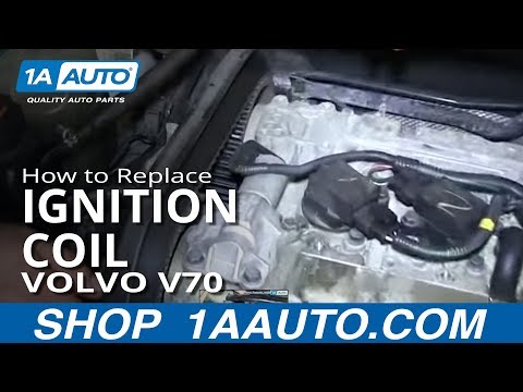 How To Install Replace Engine Ignition Coil 1999-2007 Volvo V70