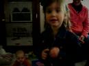 Riah opening present from Addison Riah opening present from Addison