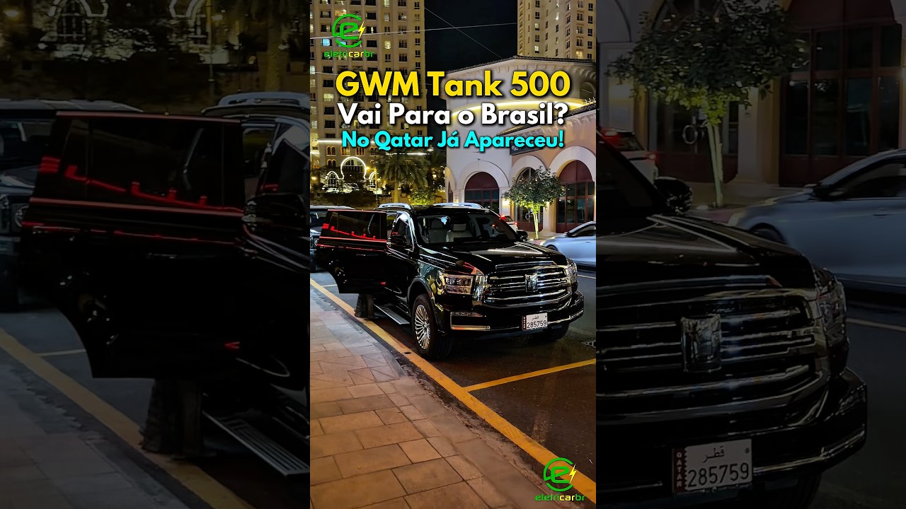 GWM Tank 500 Vai Para o Brasil? No Qatar Já Apareceu!⚡