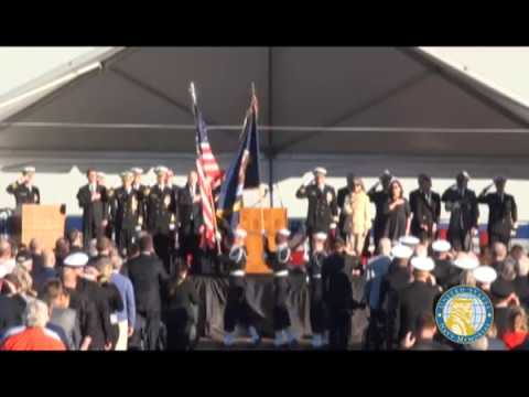 USS Zumwalt DDG 1000 Commissioning Ceremony
