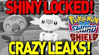 SHINY LOCKED! MORE LEAKS for Pokemon Sword and Shield! Shiny Starters, Expanded Pokedex and More! by aDrive